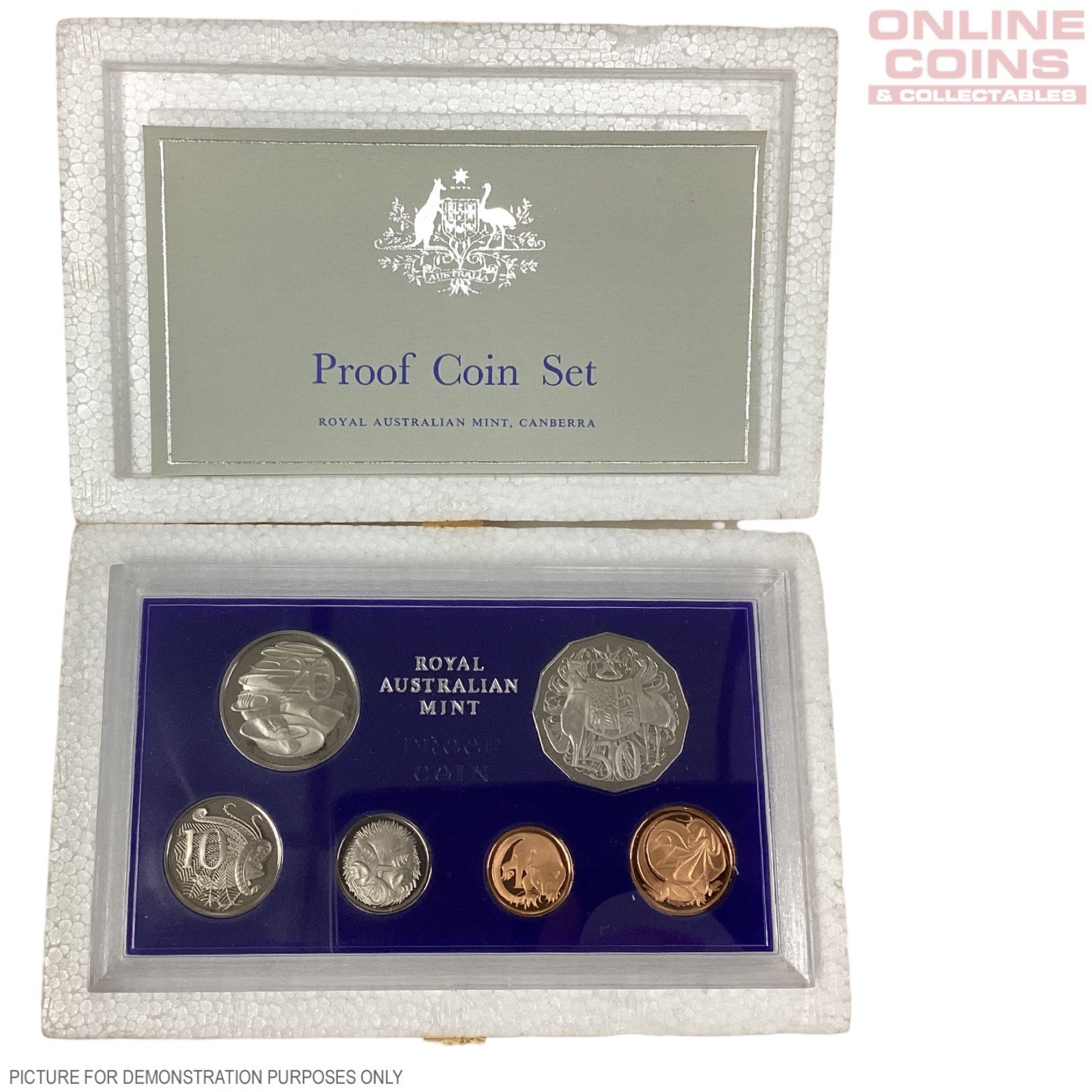 1973 Royal Australian Mint Six Coin PROOF Year Set